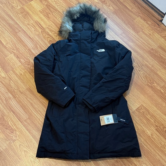 THE NORTH FACE Women Arctic Parka Winter Down Jacket  Size Large - Picture 1 of 3